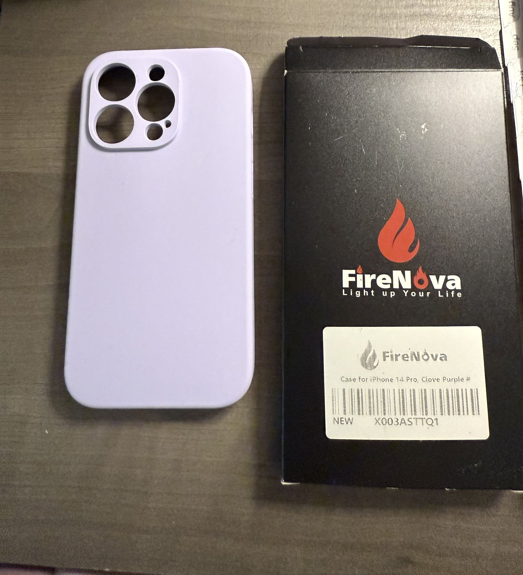 Purple iPhone 14 Pro Silicone Phone Case Brand New