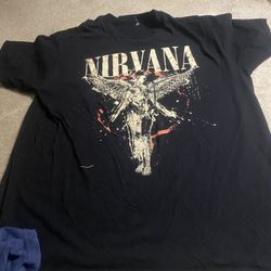 Nirvana T Shirt Large 