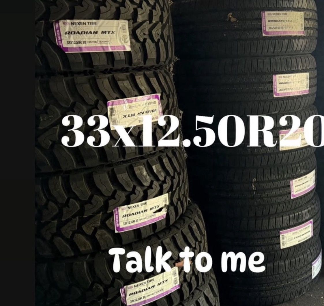 33x12.50R20 BRAND NEW NEXEN TIRE