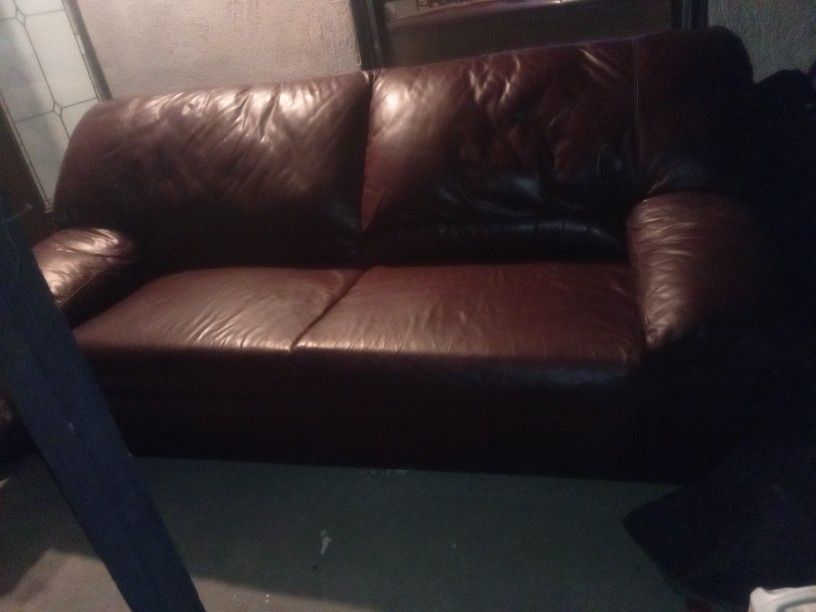 Leather Couch