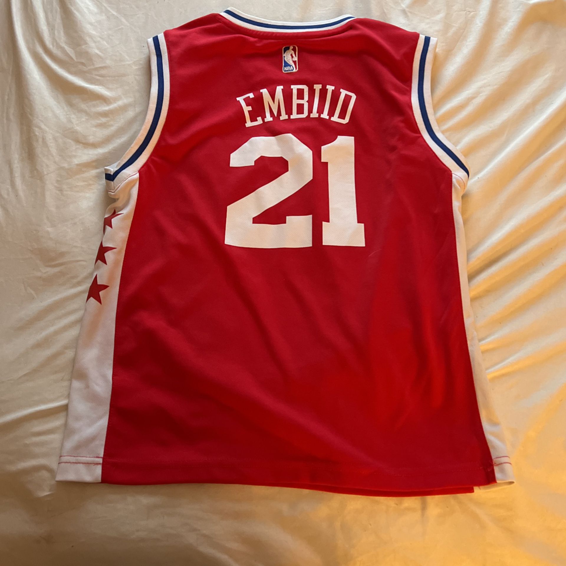 76ers Embiid Jersey 