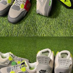 Neon Jordan 4s