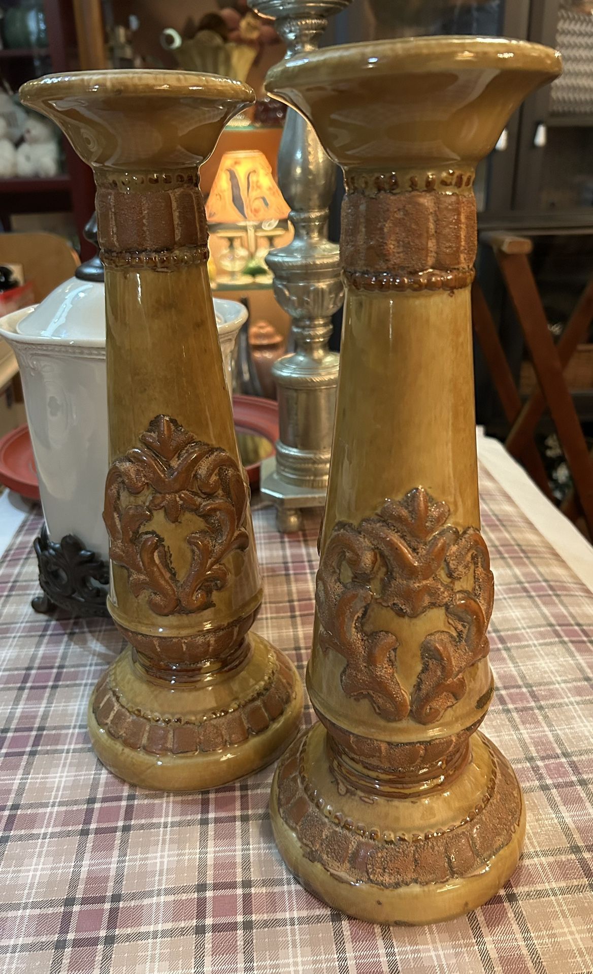 Extra Large Heavy Candle Holders