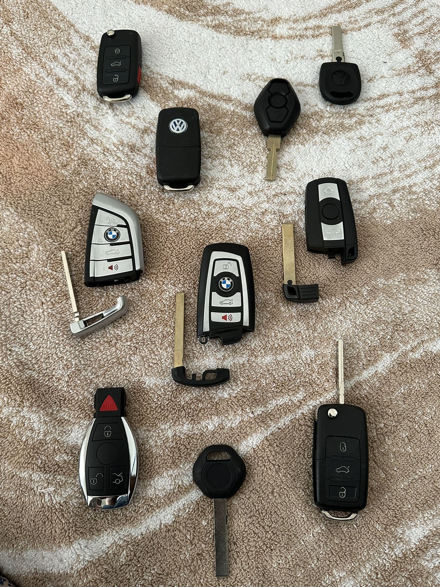 BMW Audi/vw Benz Land/Jag Fobs Smart Keys Remotes