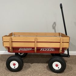 Radio Flyer Classic Steel &  Wood  Wagon