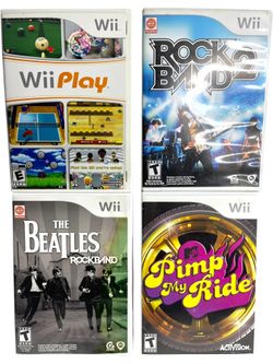 Wii Game Lot