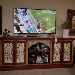 Vintage Console Table Buffet Storage 