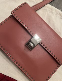 Valentino Garavani Turnlock Flap Micro Rockstuds Mini Bag