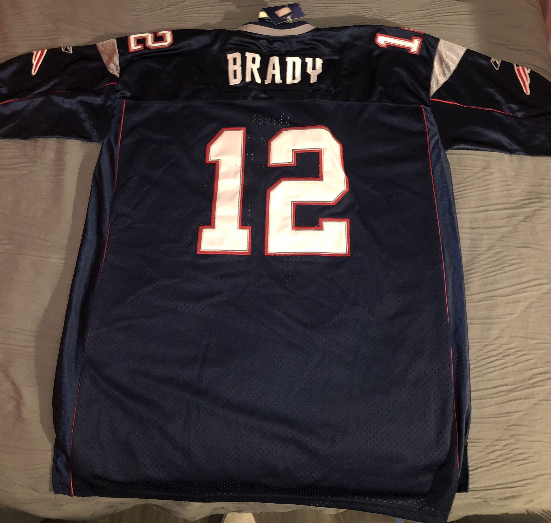 NFL Patriot Tom Brady Jersey #12