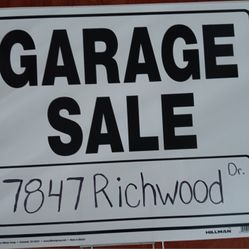 Garage Sale-June 19-21