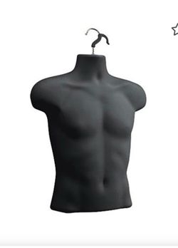 Male molded shirt form