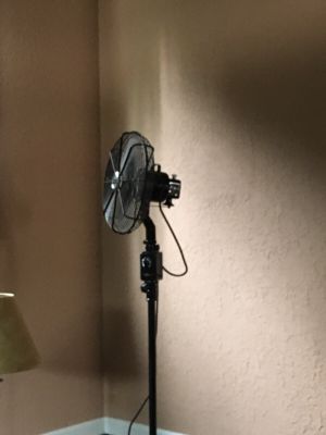 Restoration Hardware Allaire 12 Telescoping Floor Fan For Sale In