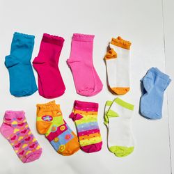 9 Pairs Kids Socks Lot #A0010