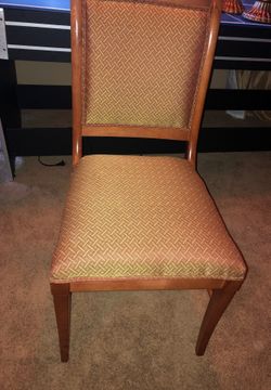Beautiful and elegant cherry wood new dining or desk chair