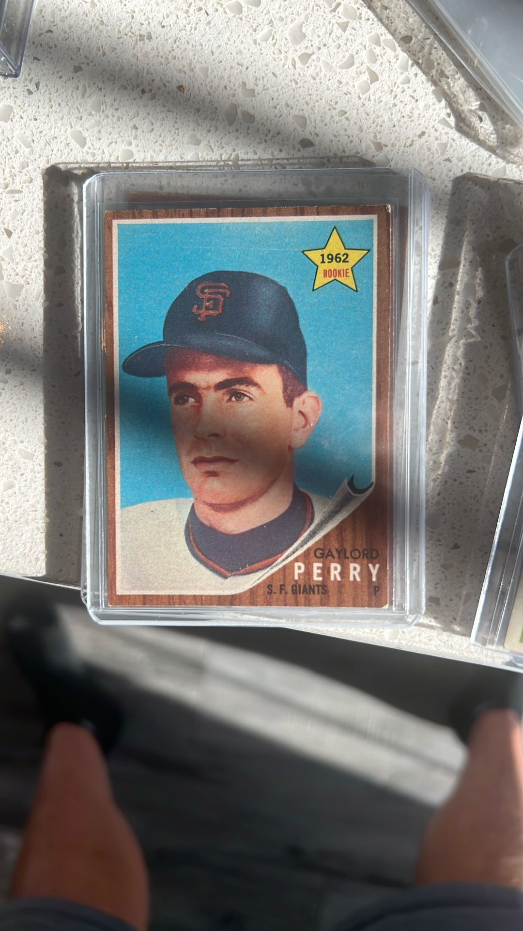 1962 Topps Gaylord Perry Rc Card ! It’s In Damn Good Condition As Well For Being Over 50 Years Old !