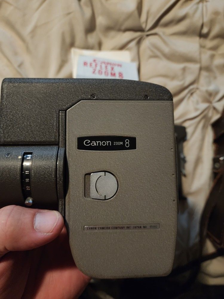 Cannon Zoom 8 With Bell And Howel Projectors