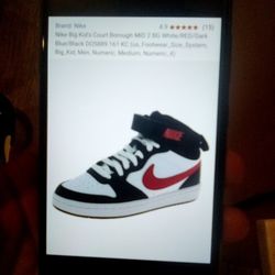 NIKE BIG KIDS COURT BOROUGH MID 2 BG