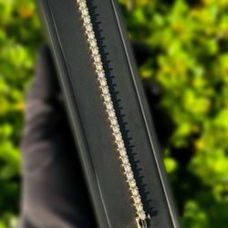 Jewelry 14k white gold 2.2 CTW Diamond Tennis bracelet 7”