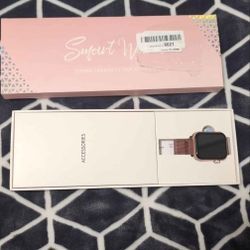 Pink Smart Watch