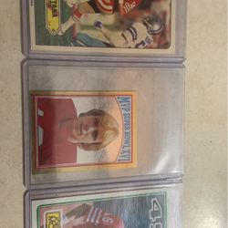 Joe Montana Card & Stickers