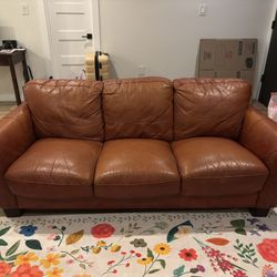 Leather Sofa 