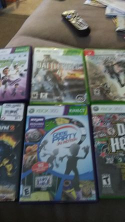 Xbox 360 games .. 6 used games in good condition. Cheap $3 each or $18 OBO.
