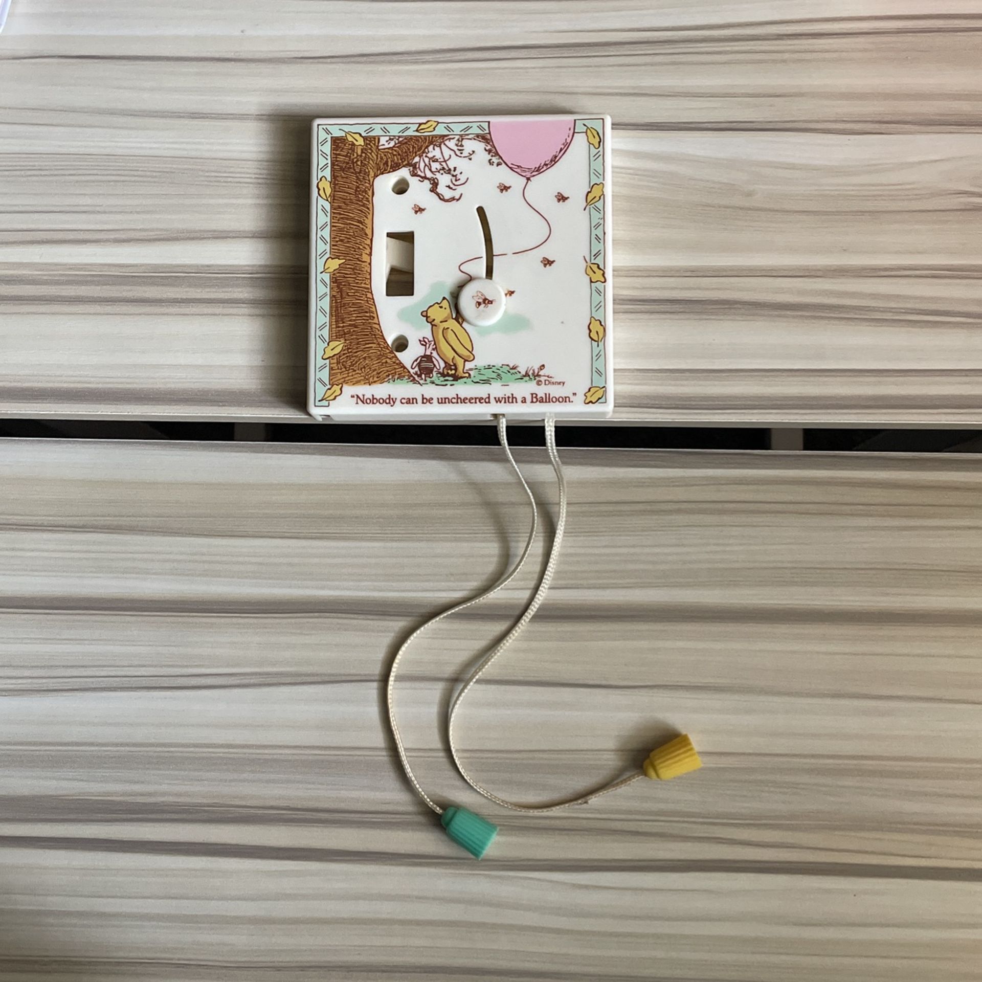 Classic Winnie The Pooh Light Switch Cover