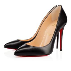 Christian Louboutin Pigalle Follies Pump Black Leather