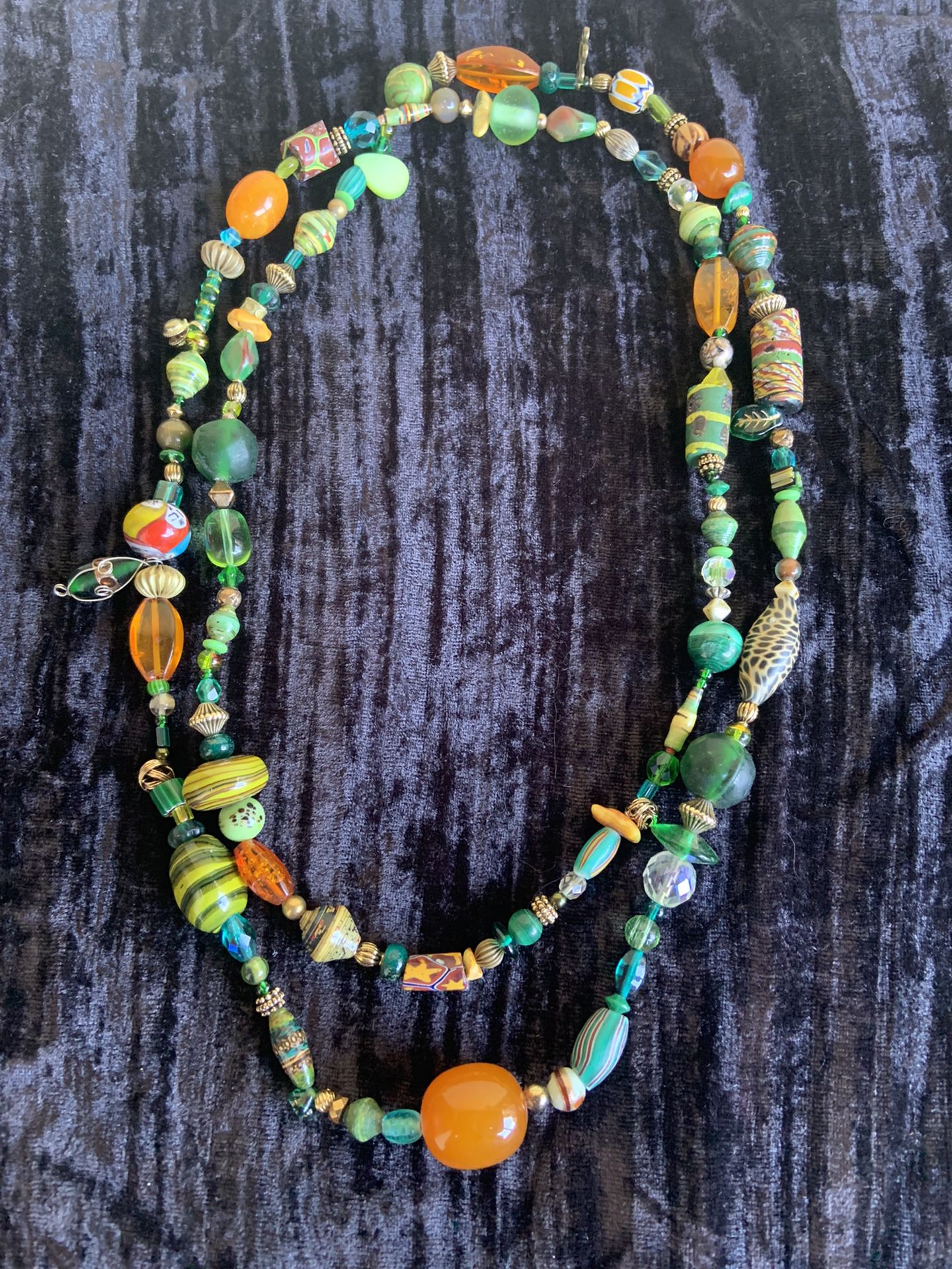 Artisan World Tribe Double Treasure Necklace