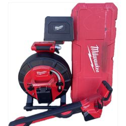 Milwaukee M18 M12 Cordless 120 ft. HDR Pipeline Sewer Inspection Camera System Image Reel Kit w/ Locator 500GB Hub $5999