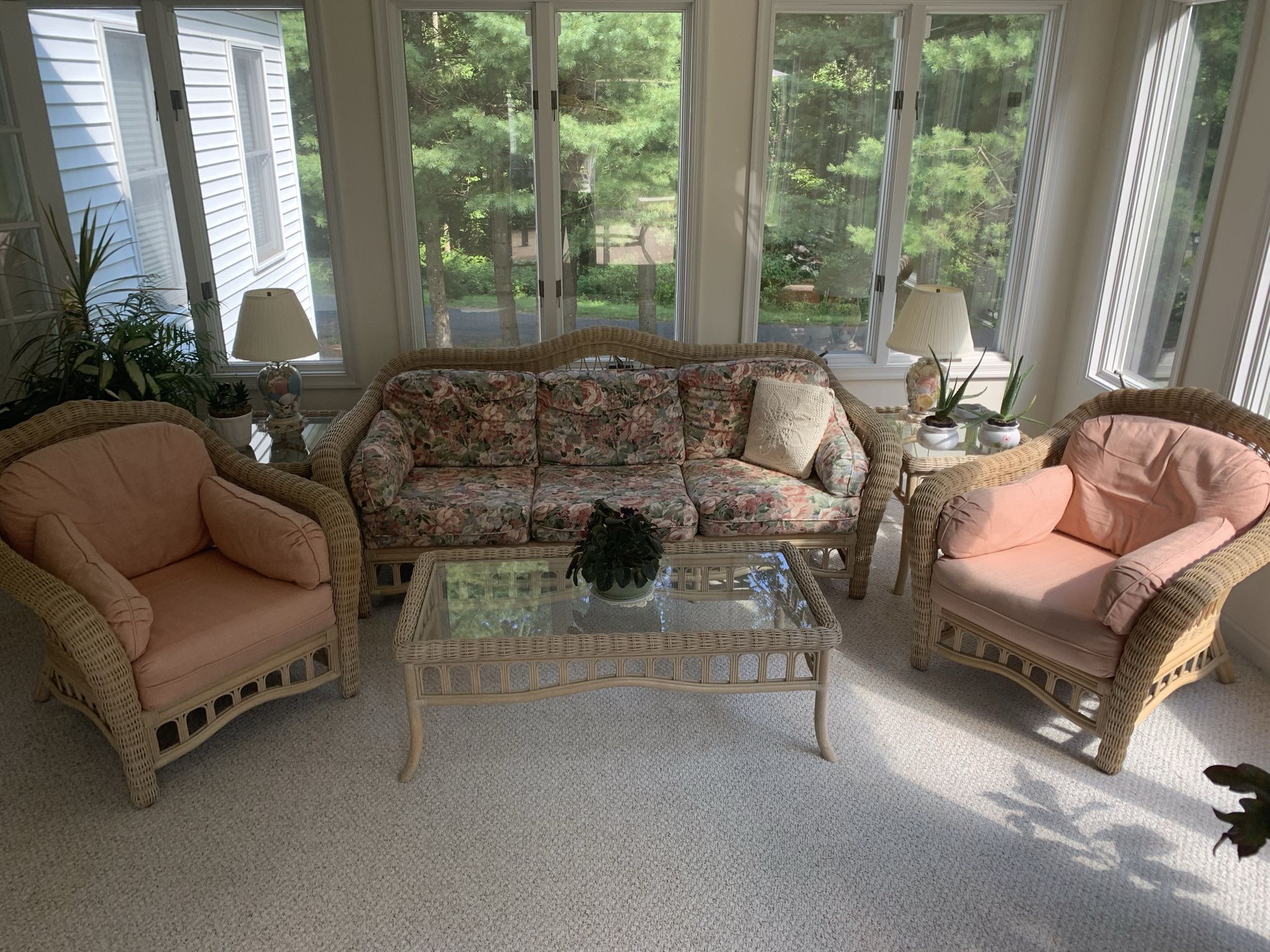 Couch, 2 Chairs, Cocktail Table