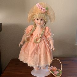 Paradise Galleries Limited Edition 14" Porcelain Doll "Jennifer"