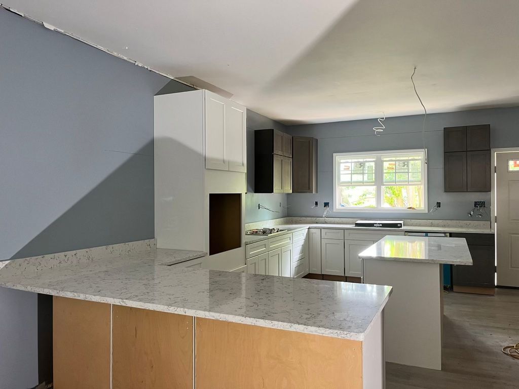 Kitchen Of Quartz Granite Marble Counter Tops