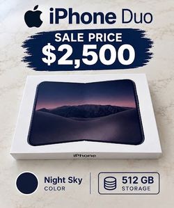 iPhone Duo 512gb brand new unlocked