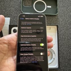 Like new Apple iPhone 13 Pro 256GB Unlocked 100% battery rare w/ SIM card