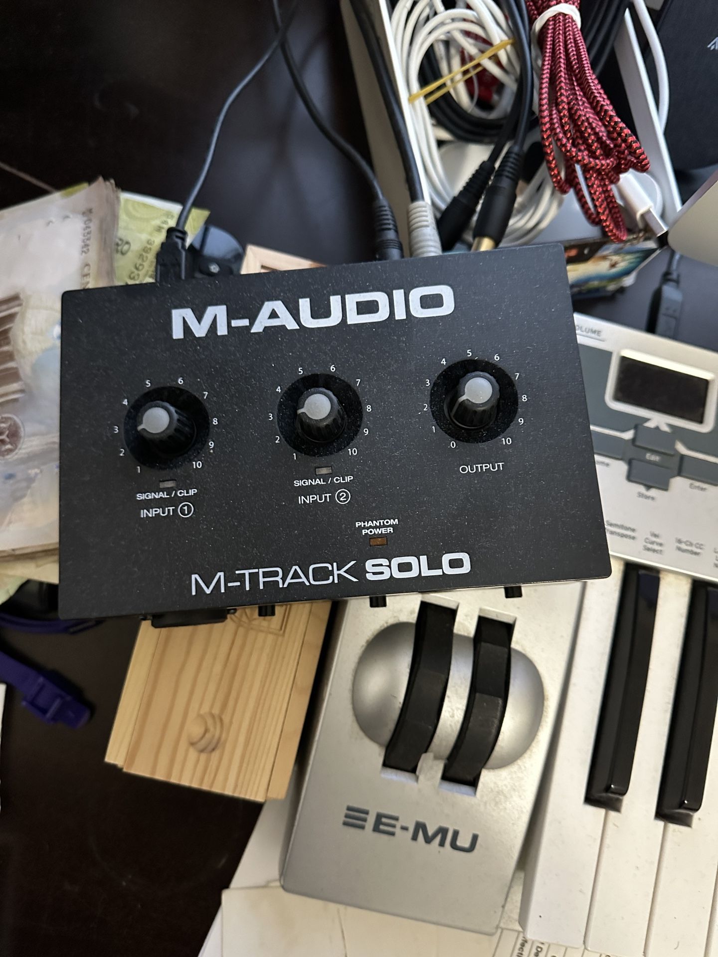 M Audio Interface Sound Card.