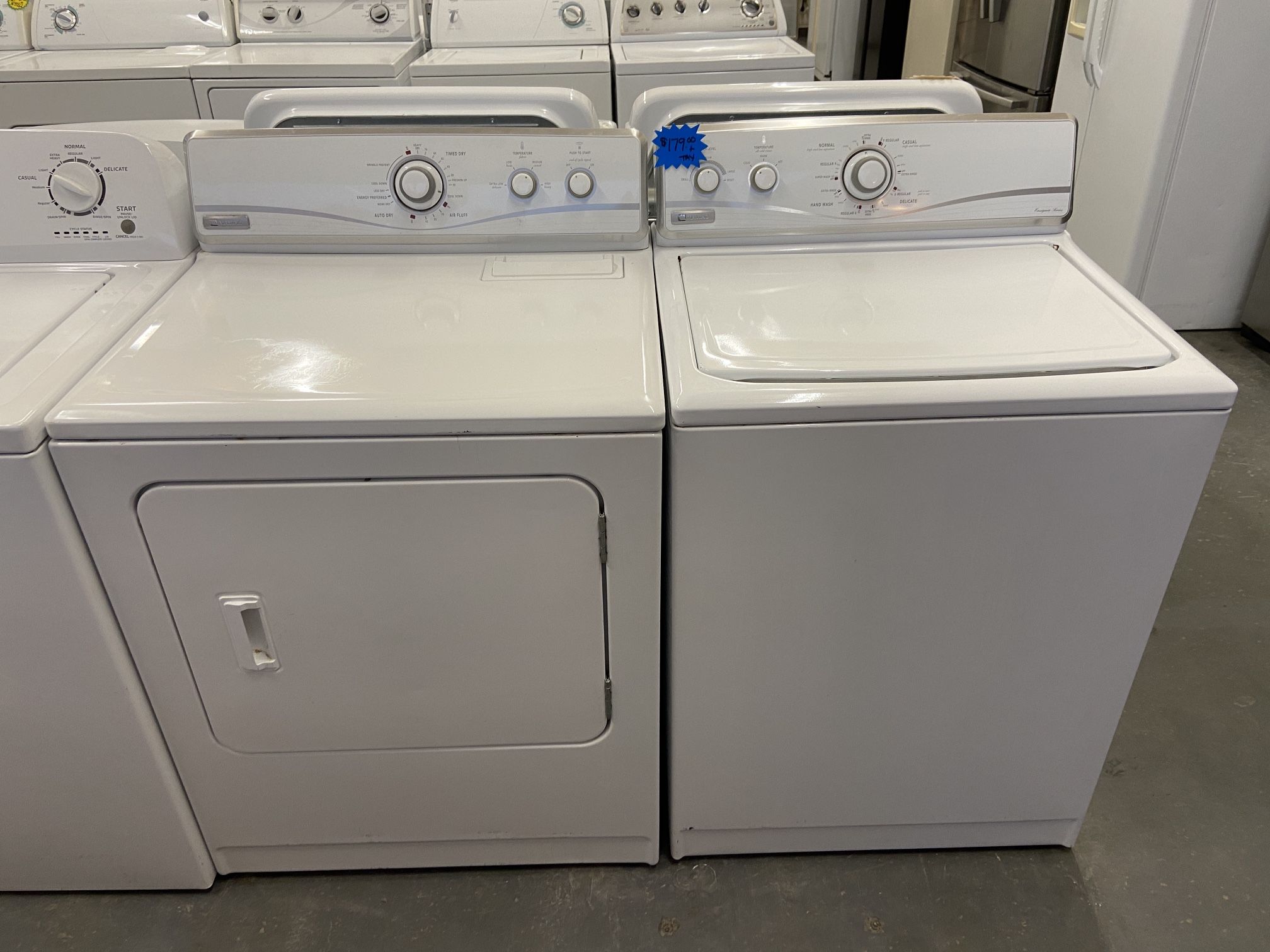 MAYTAG WASHER AND DRYER SET