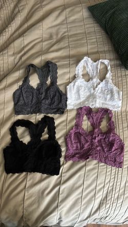 Laced bralettes