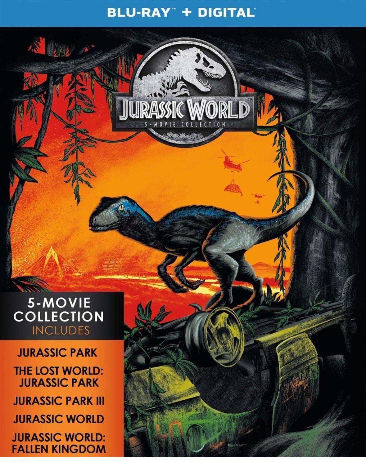 Jurassic World 5 Movie Collection