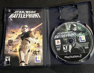 Star Wars Battlefront Sony Playstation 2 Game