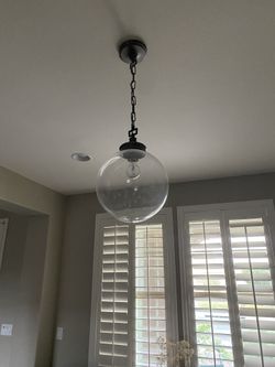 Pottery Barn Pendant Light 100.00