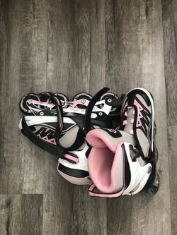 Girl roller skates