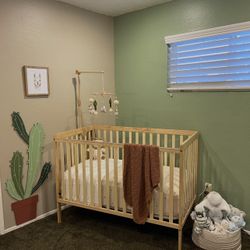 Wood Baby Crib