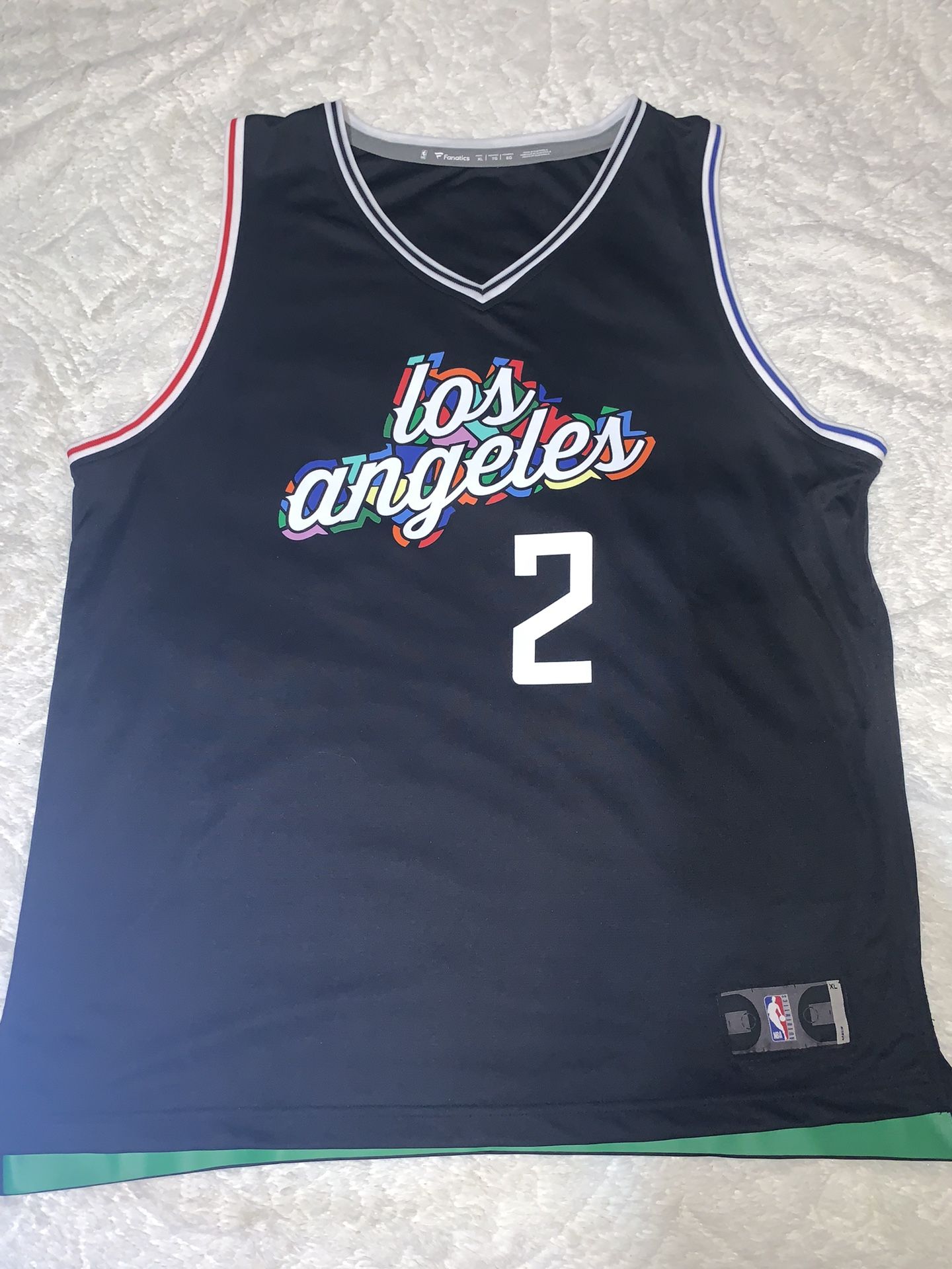 KAWHI LEONARD LA CLIPPERS OFFICIAL JERSEY