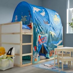 Kids Bed, Mattress And Tent Cover From IKEA 
