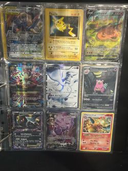 Pokémon cards binder collection