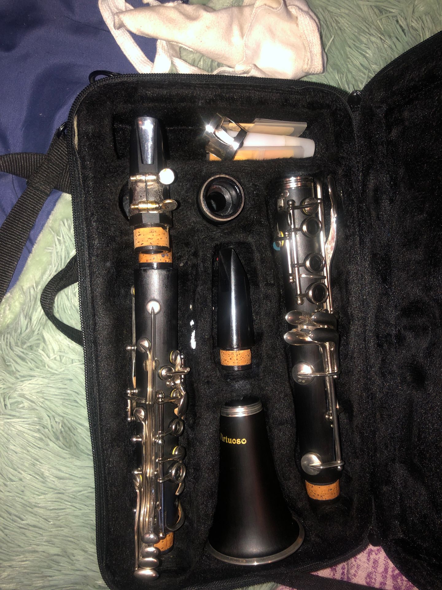 used clarinet with case