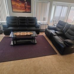 Recliner sofa,  Love Seat(Rocking And Recliner), Centre Table Side Table 