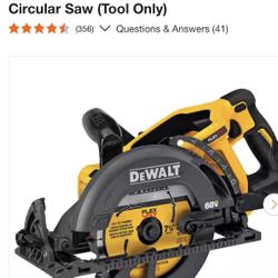 Dewalt Circular Saw Flex Vote 60 V And Battery And Charger
