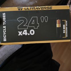 Bicycle inner tube 24x4in New